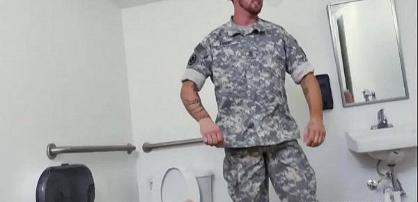  Military men in tight white pants gay Good Anal Training